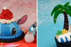 Stitch Holiday Dome und Moana Holiday Cupcake