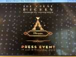 Willkommensschild zum Presseevent Willkommensschild zum Presseevent