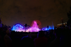 Bunte Fontänen Wassershow
