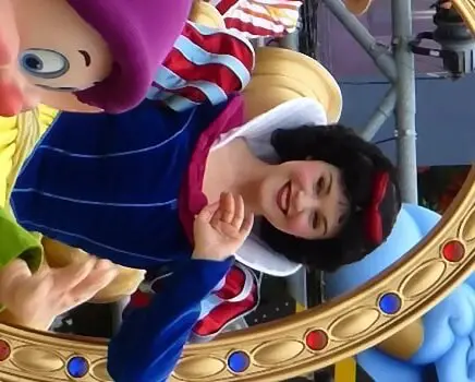 Schneewittchen im Disneyland Paris treffen