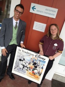 Christoph als Ausbilder an der Disney University