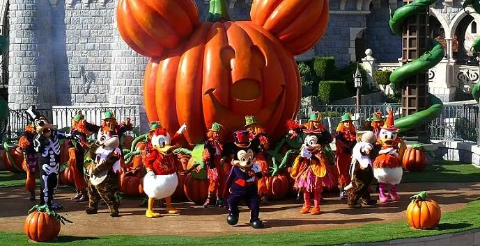 Bild der Halloween Show auf der Castle Stage 2012