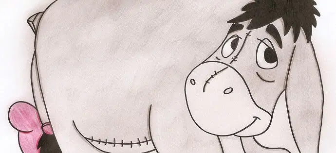 Zeichenschule: Wie man Disney's I-Ah zeichnet