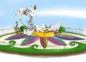 101 Dalmatiner Formschnitt beim Frühlingsfestival