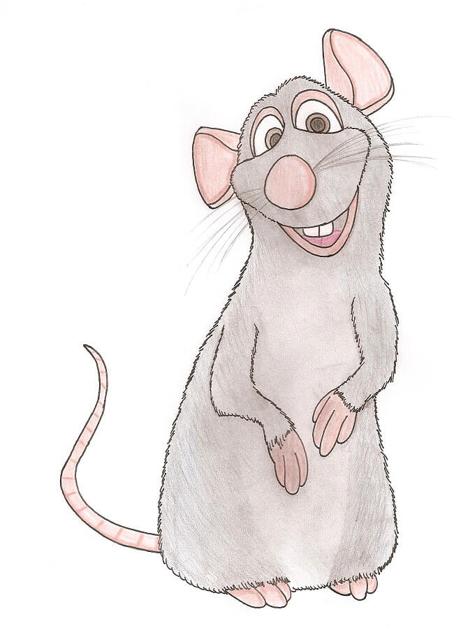 Remy Ratatouille Art Of Animation Der Dein Dlrp De Zeichenkurs