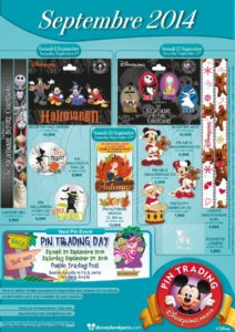 Disneyland Paris Pin Trading September 2014