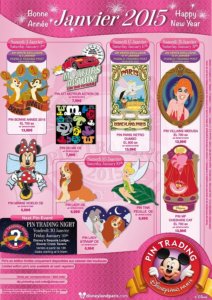 Pin Trading Pins im Januar 2015