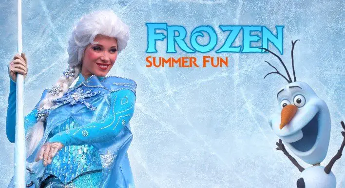 Frozen Summer Fun mit Anna und Elsa im Disneyland Paris