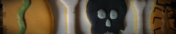 Leckere Plätzen im Indiana Jones Look Gruselig-gefährliche Plätzchen im Indiana-Jones Look