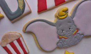 Dumbo als Keks im Detail