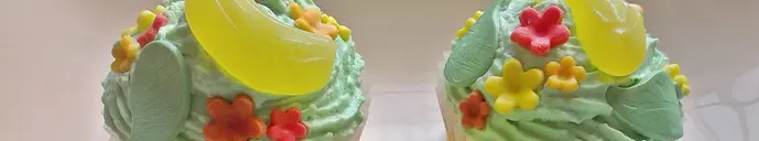 Cupcakes mit Dschungelbuch Deko
