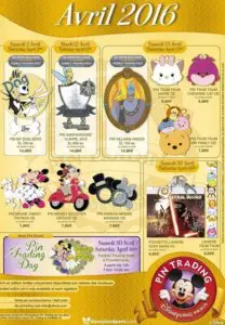 Diese Pins erscheinen im April 2016 neu im Disneyland Paris