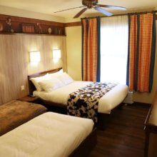 Ansicht eines schon komplett renovierten Hotel Cheyenne Zimmers