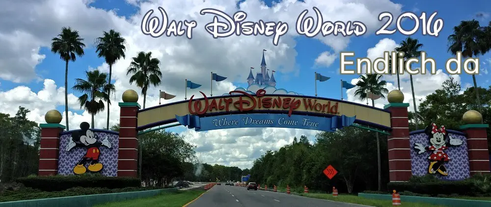 Ankunft in Walt Disney World
