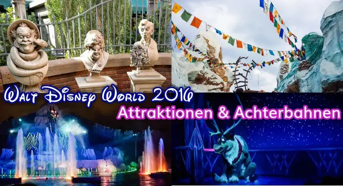 Disney World: Shows, Attraktionen und Achterbahnen