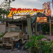Eingang der Indiana Jones Stunt Show