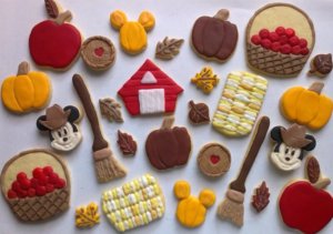 Mickey Kekse zur Erntezeit: Mickey, Minnie und viel mehr