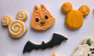 Dale und eine Fledermaus als Keks Dale und eine Fledermaus als Keks