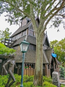 Stabkirche im norwegischen Pavillon vpon Epcot