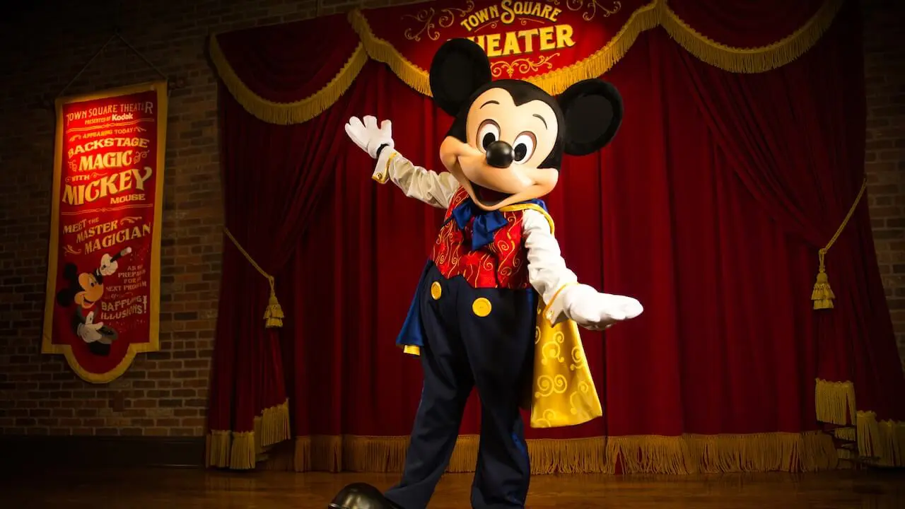 Meet Mickey Walt Disney World Mickey im Walt Disney World Town Square Theater