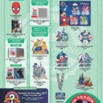 Pin Trading Kollektion aus dem November 2017 im Disneyland Paris