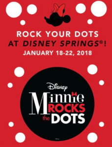 Flyer für Minnies Rocks Dots