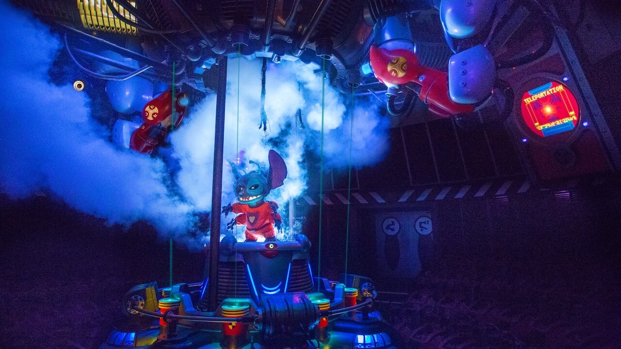 Stitch great escape In Ride Bild mit Stitch
