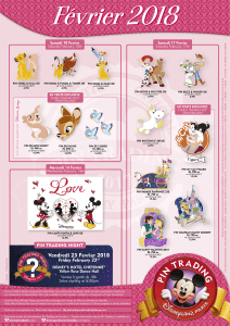 Pin Neuerscheinung Disneyland Paris Februar 2018