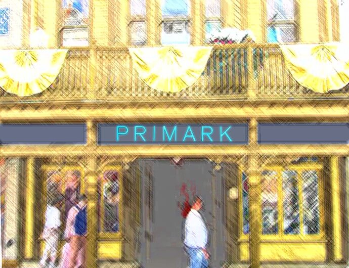 Concept Art für den neuen Primark Concept Art für den neuen Primark in der Main Street