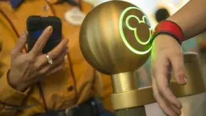 Magic Band Scanner mit Magic Band