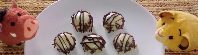 Timon und Pumba beim Blick auf die Zebra Domes