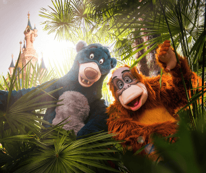 Triff Balu und andere Disney Figuren