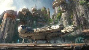 Millenium Falcon Concept Art Millenium Falcon - star Wars in Disney World