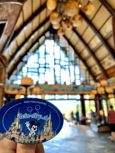 der dein-dlrp.de Button in der Aulani Hotellobby