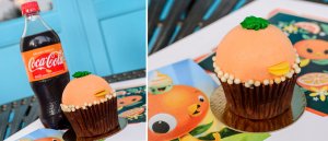Orange Bird Cupcake Leckerer Orange Bird Cupcake den es im Saratoga Springs resort zu kaufen gibt
