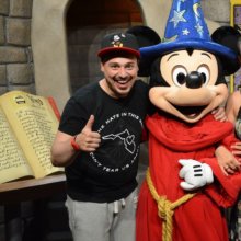 Holger mit Sorcerer Mickey