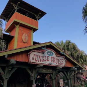 Der Eingang zu Jungle Cruise