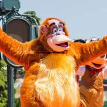 King Louie beim Jungle Book Jive
