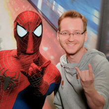 Daniel mit Spider-Man