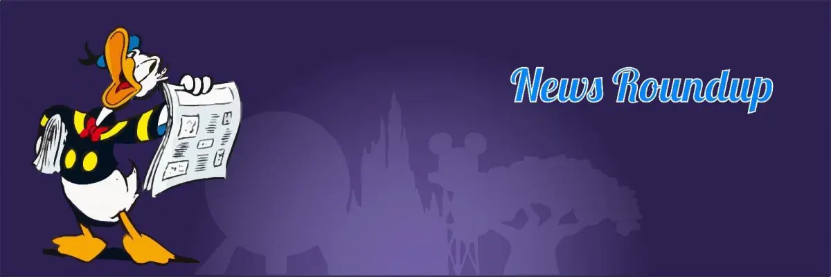Walt Disney World News Roundup Februar 2018 Donald präsentiert eine Zeitung voller Neuigkeiten über Disney