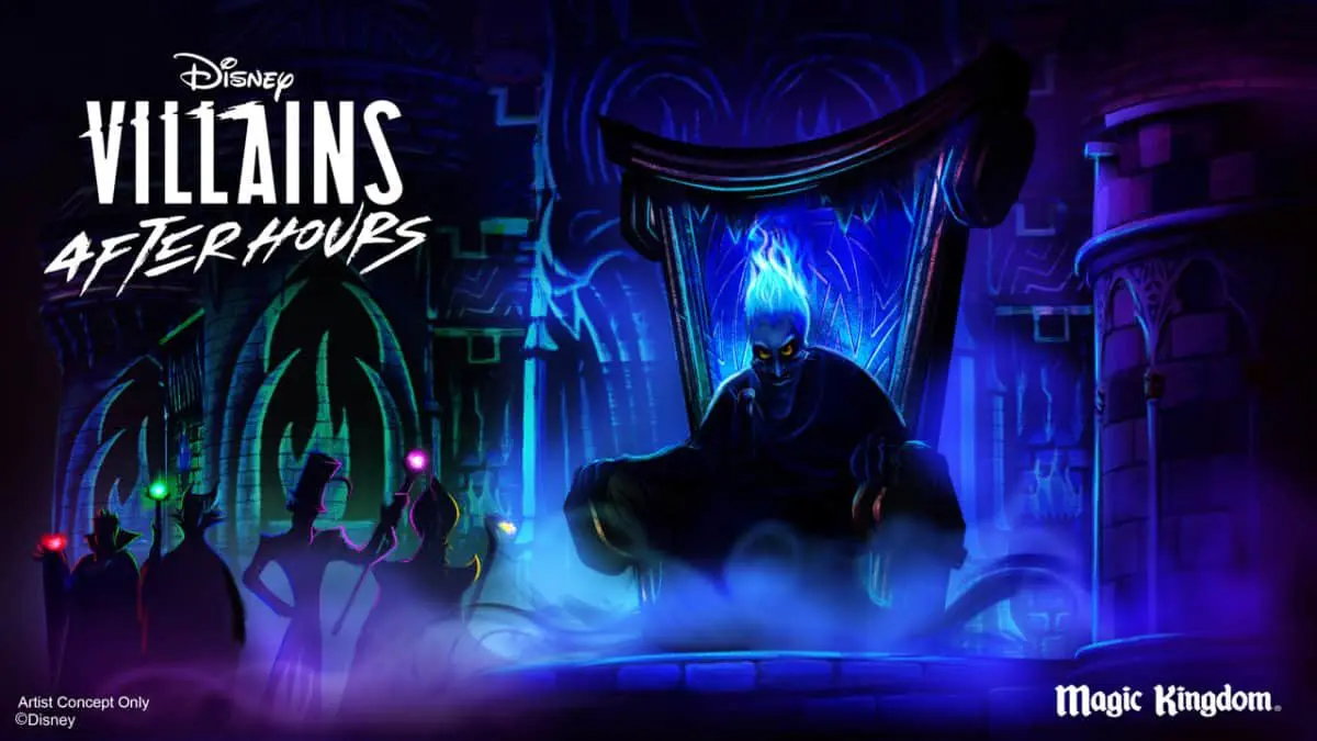 Villains After Hours Werbebild für die Disney Villain After Hours