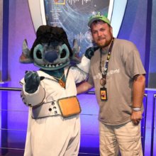 Michael mit Stitch