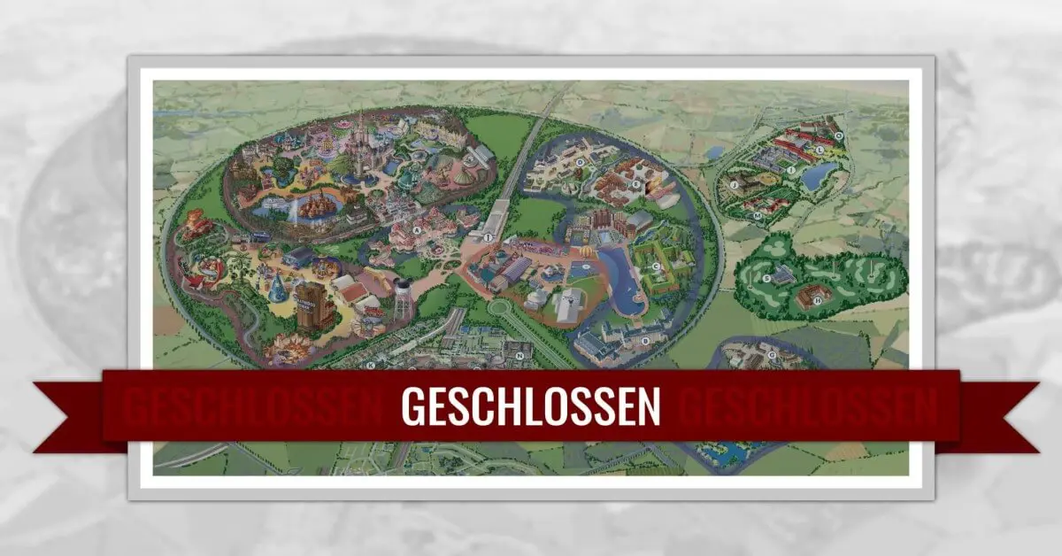 Disneyland Paris muss schließen Disneyland Paris geschlossen: Plan des geschlossenen Resorts