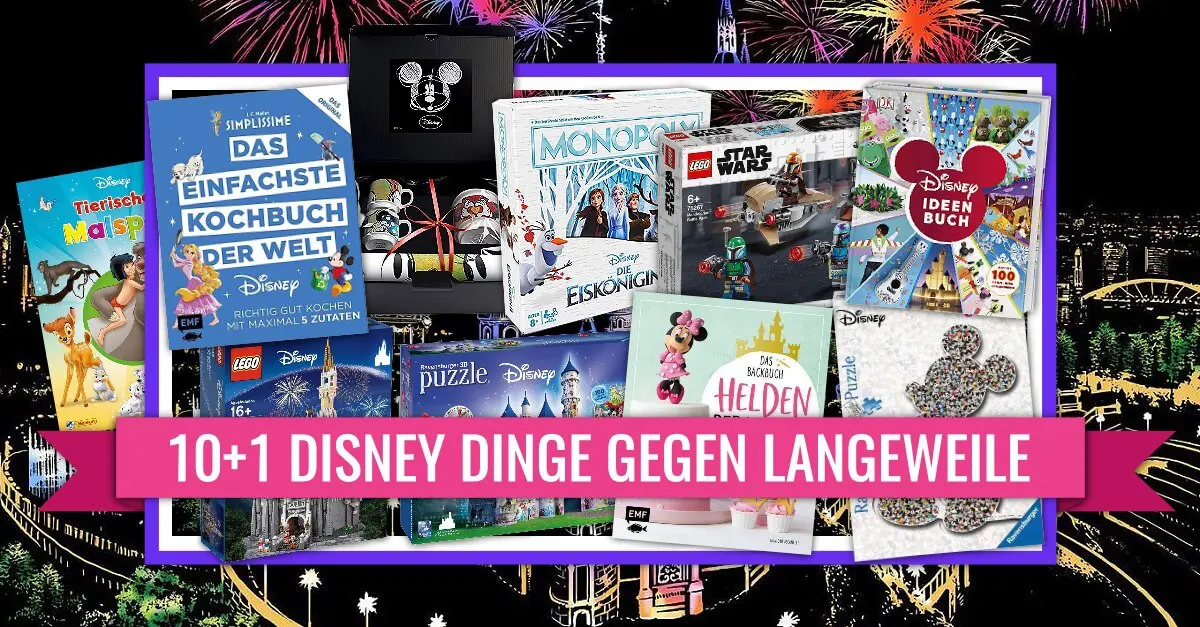 10 tolle Disney Ideen gegen die Langeweile 10 tolle Disney Ideen gegen die Langeweile: Bücher, Puzzle und mehr
