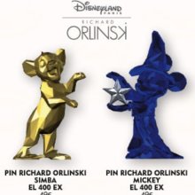 Abbildung zweier streng limitierter Pins entworfen von Richard Orlinski