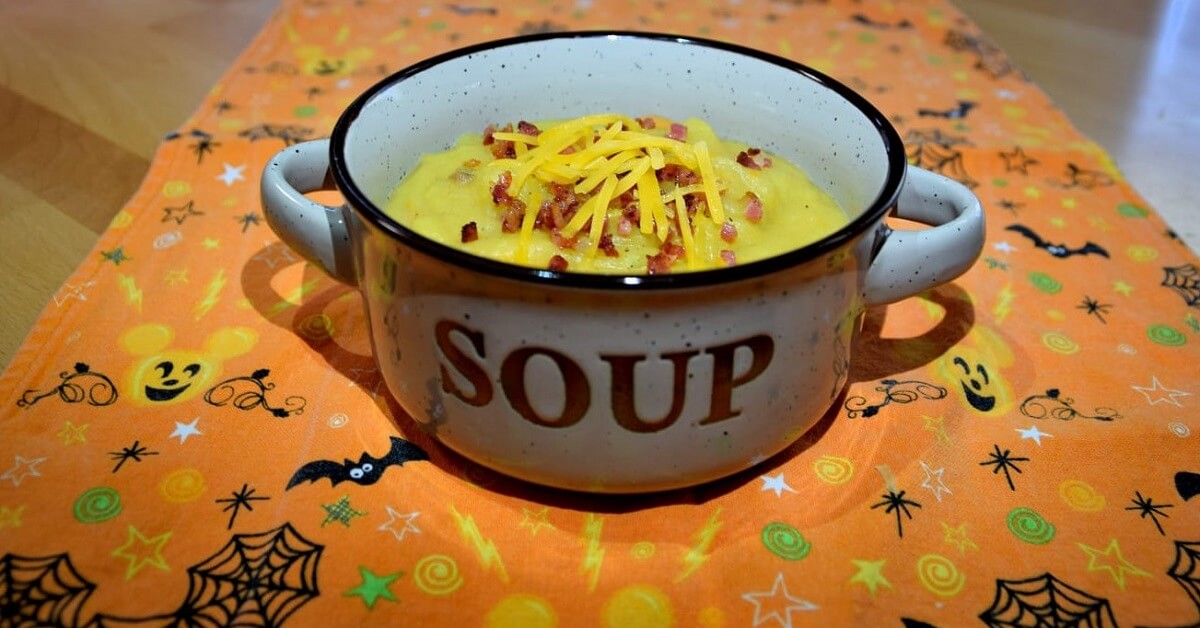 Loaded Baked Potato Soup from Disneyland's Carnation Cafe!