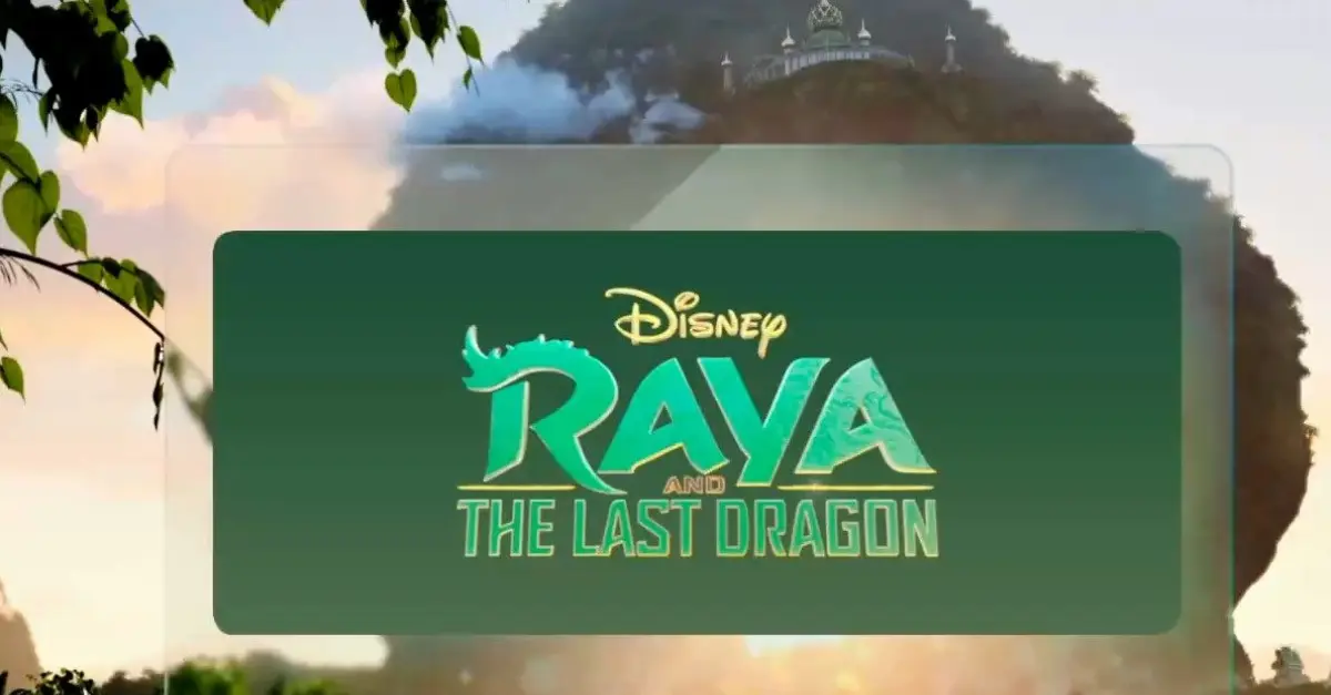 Raya und der letzte Drache Wir sehen die Szenerie zum Film Raya und der letzte Drache, ein beeindruckendes Karst-Gebirge und Dschungelartige Wälder.