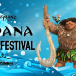 Moana Dream Festival Werbeposter mit Moana, Maui, Pua und HeiHei