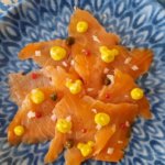 Smoked Salmon Carpaccio nach einem Rezept der Disney Cruise Line