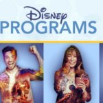 Werbeplakat für das Disney College Program mit vielen lachenden oder lächelnden Menschen